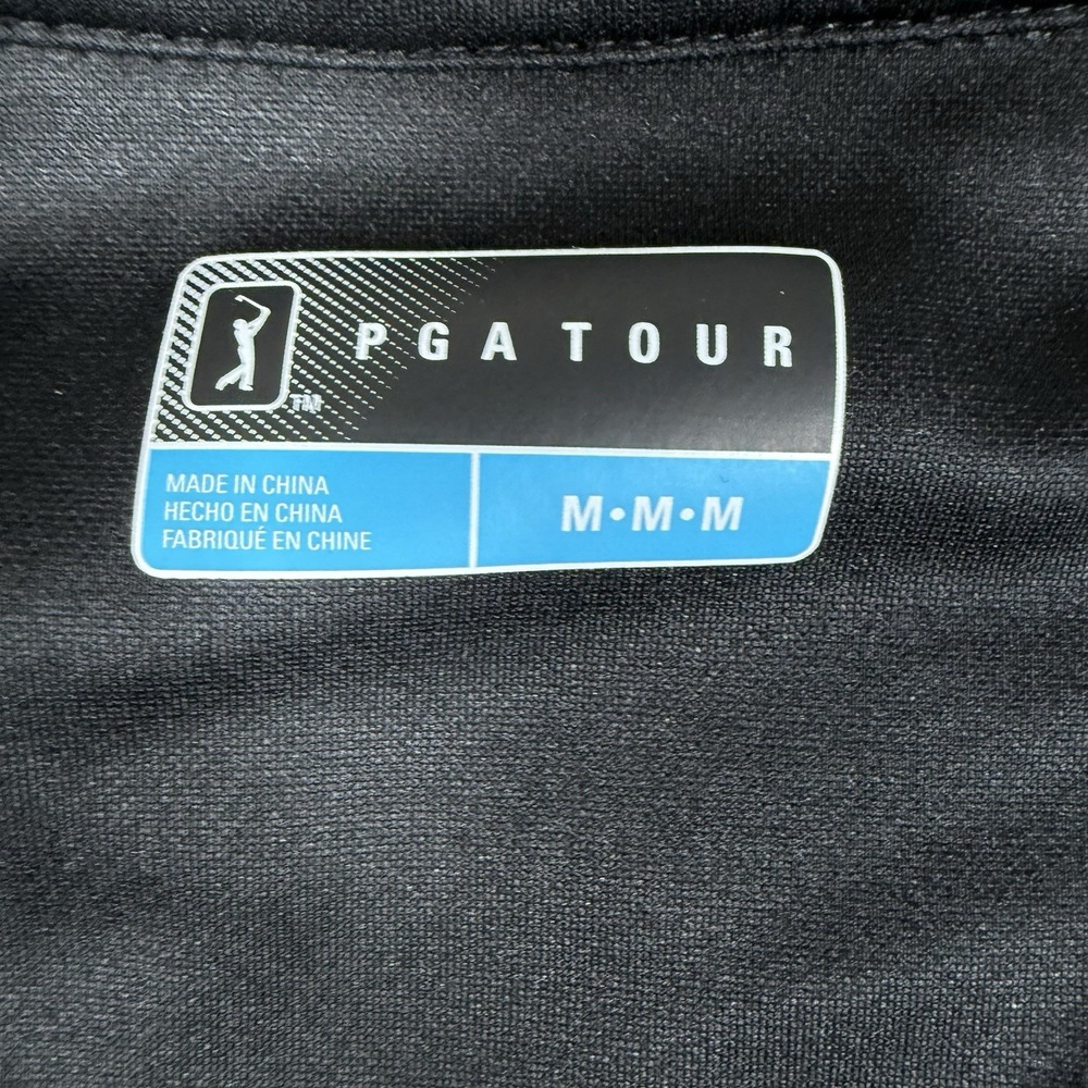 PGA Tour Vest Men's‎ Medium Black Full Zip - Picture 4 of 7